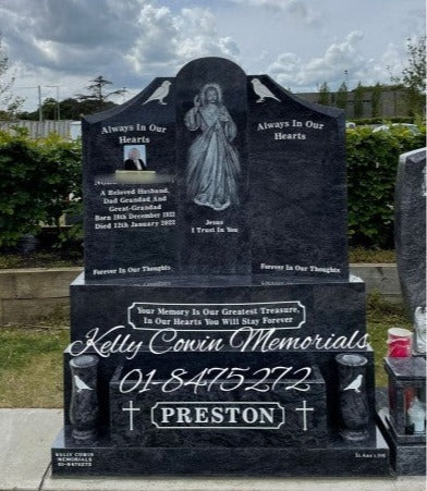 Headstone 082 - Dublin Headstones - Glasnevin - Balgriffin - Fingal - Dardistown - Kelly Cowin Memorials