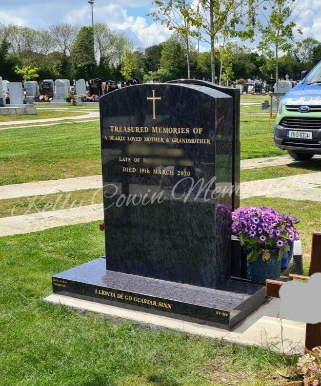 Headstone 028 - Dublin Headstones - Glasnevin - Balgriffin - Fingal - Dardistown - Kelly Cowin Memorials