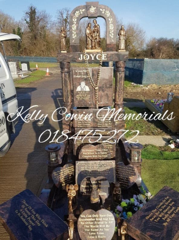 Headstone 031 - Dublin Headstones - Glasnevin - Balgriffin - Fingal - Dardistown - Kelly Cowin Memorials
