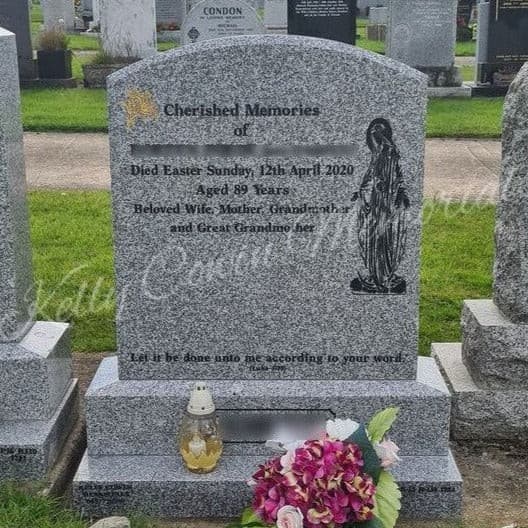 Headstone 003 - Dublin Headstones - Glasnevin - Balgriffin - Fingal - Dardistown -  Kelly Cowin Memorials