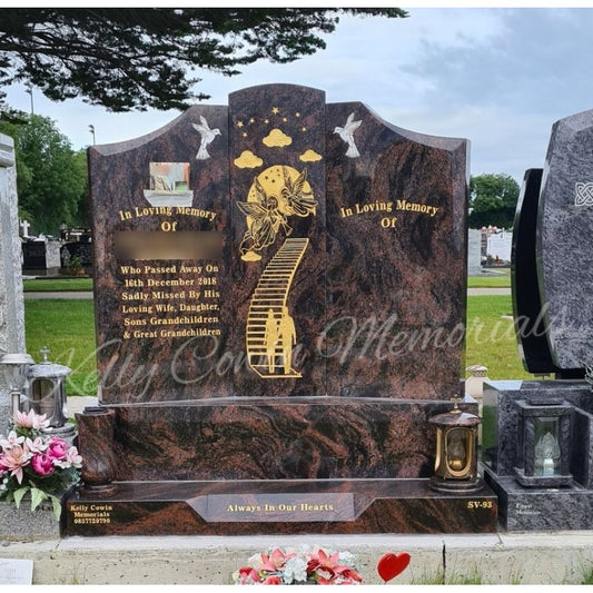 Headstone 006 - Dublin Headstones - Glasnevin - Balgriffin - Fingal - Dardistown -  Kelly Cowin Memorials