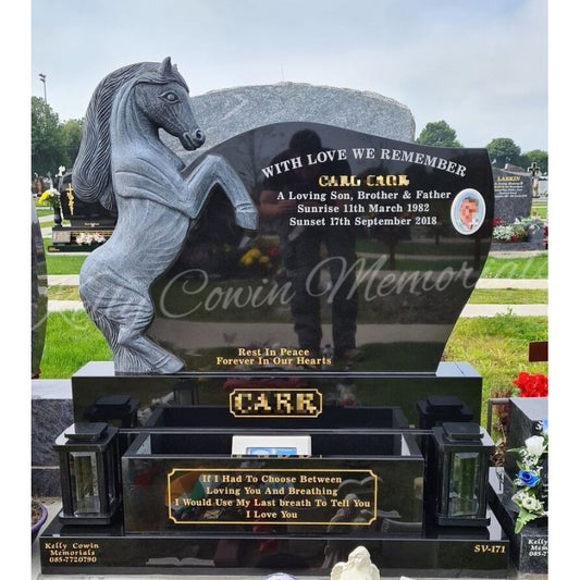 Headstone 007 - Dublin Headstones - Glasnevin - Balgriffin - Fingal - Dardistown -  Kelly Cowin Memorials