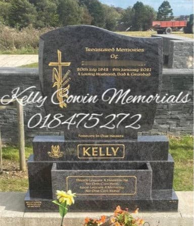 Headstone 045 - Dublin Headstones - Glasnevin - Balgriffin - Fingal - Dardistown - Kelly Cowin Memorials