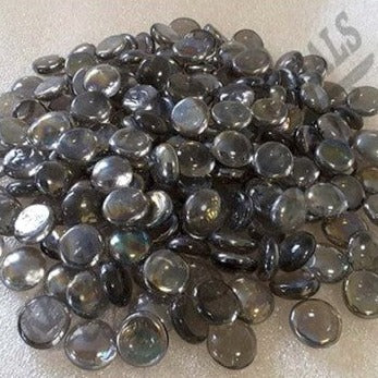 Silver Glass Pebbles - Dublin Headstones - Glasnevin - Balgriffin - Fingal - Dardistown - Kelly Cowin Memorials