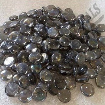 GC005 - Silver Glass Pebbles - Kelly Cowin Memorials