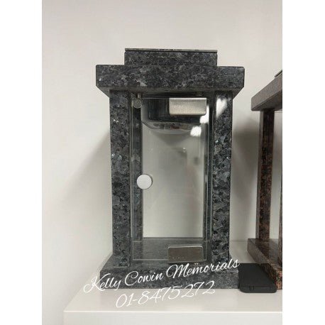 L051 - Solar Rectangular Lantern - Kelly Cowin Memorials