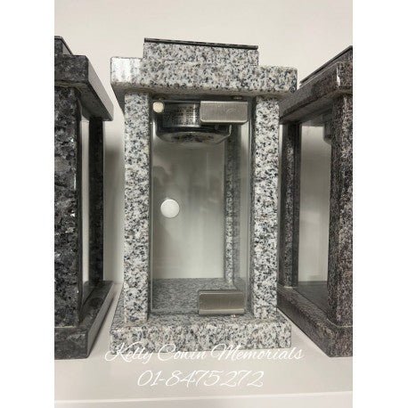 L050 - Solar Rectangular Lantern - Kelly Cowin Memorials