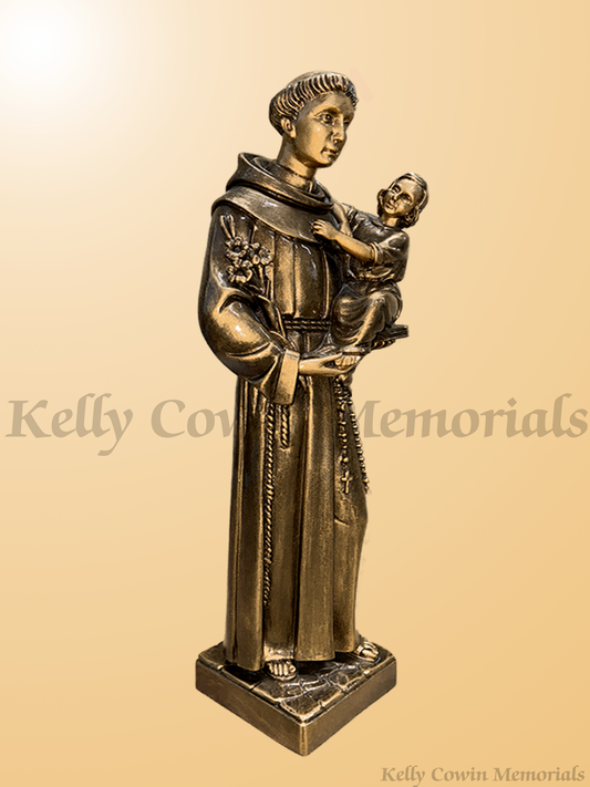 S027 – Bronze St. Anthony Statue