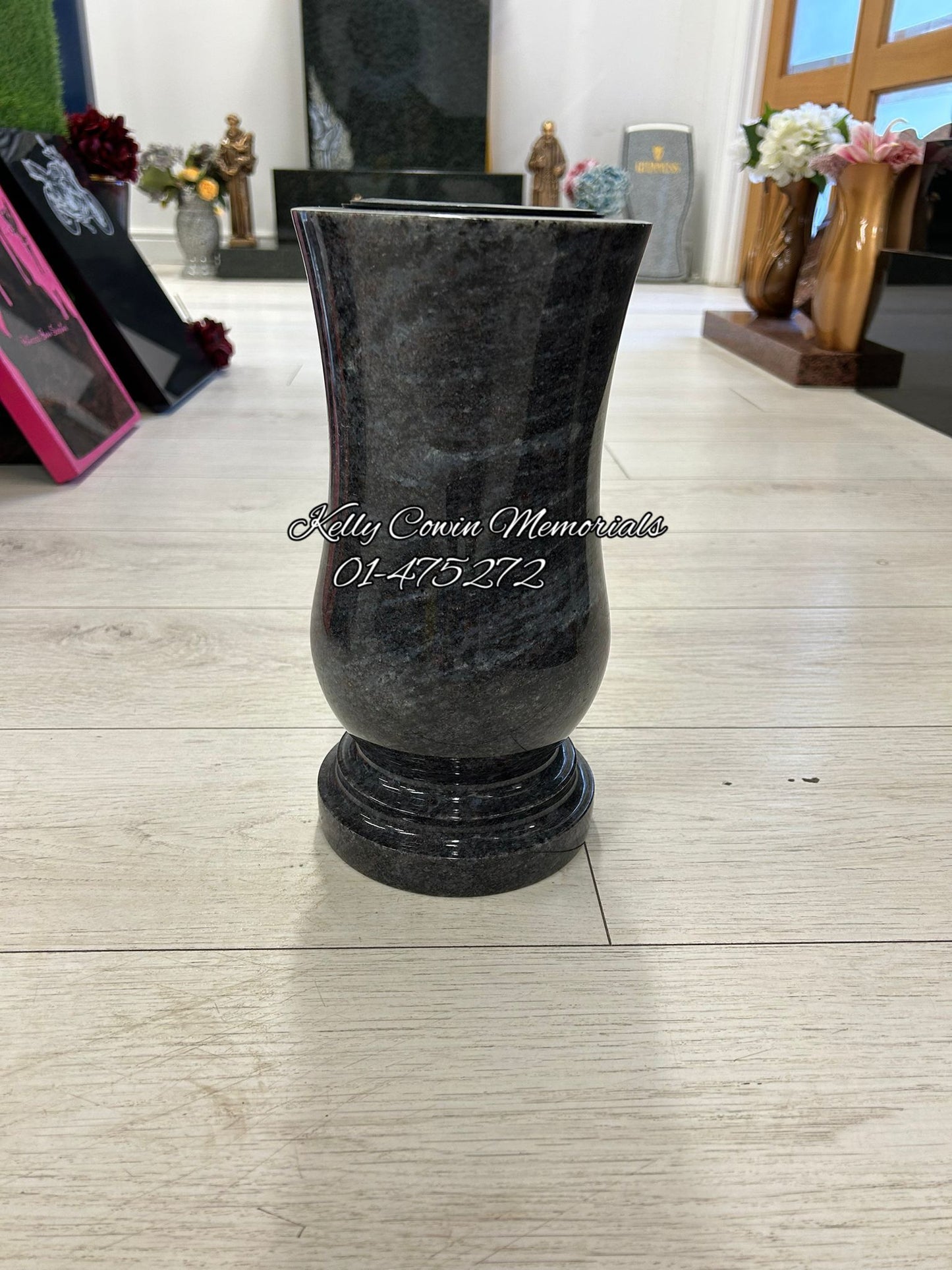 GO095 - Tall Granite Vase