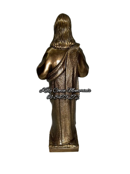 S048 - Sacred Heart Bronze Statue