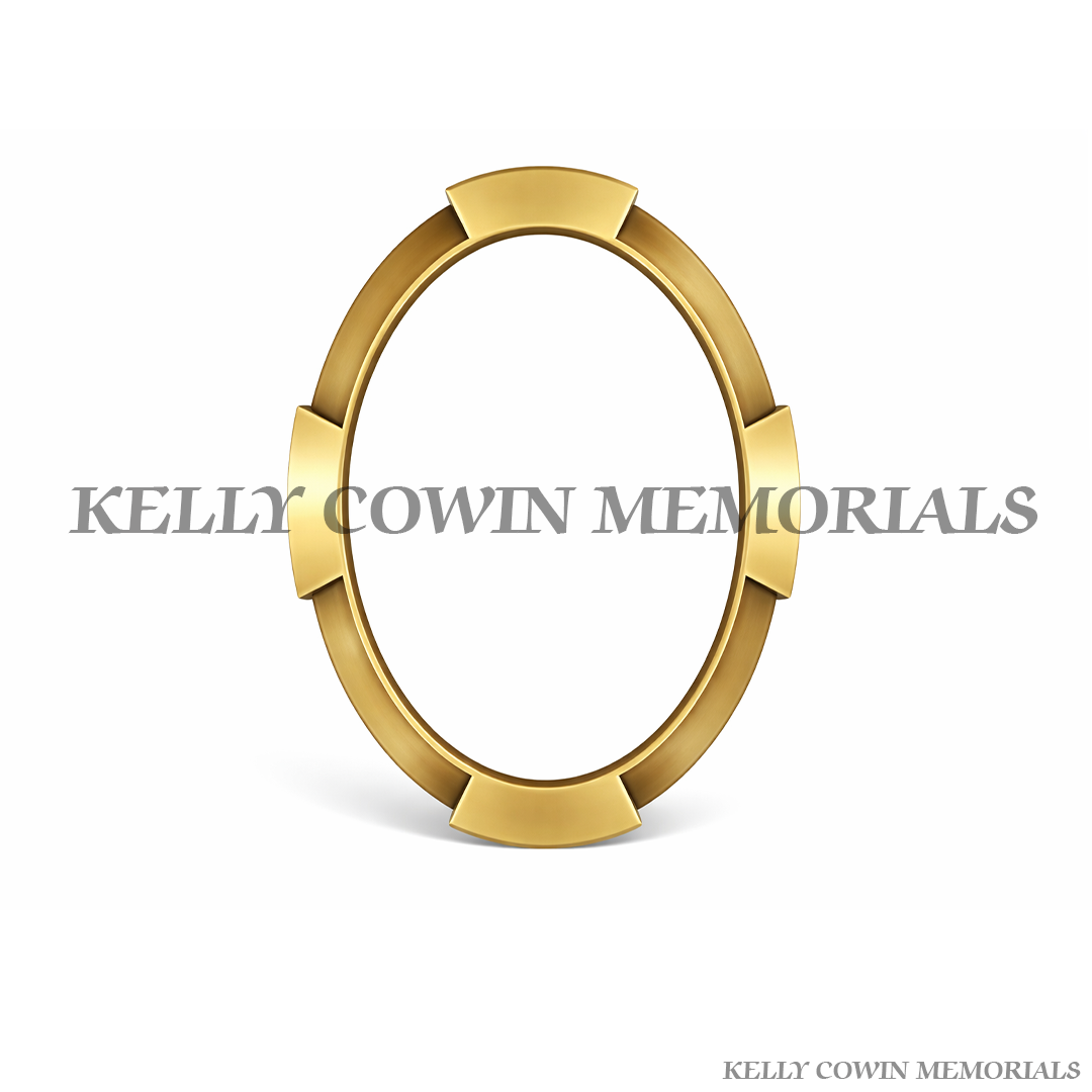 Bronze Memorial Photo Frame for Ceramic Photos | Grave & Headstone Accessories Ireland