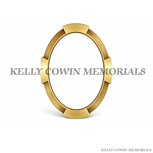 Bronze Memorial Photo Frame for Ceramic Photos | Grave & Headstone Accessories Ireland