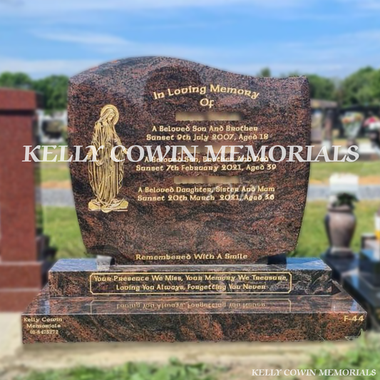 Pandora Granite C1 Headstone | Newlands Cross Cemetery