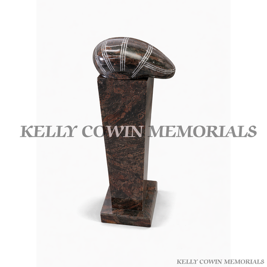 Pandora Granite Paddy Cap Grave Accessory on Pedestal | Ireland