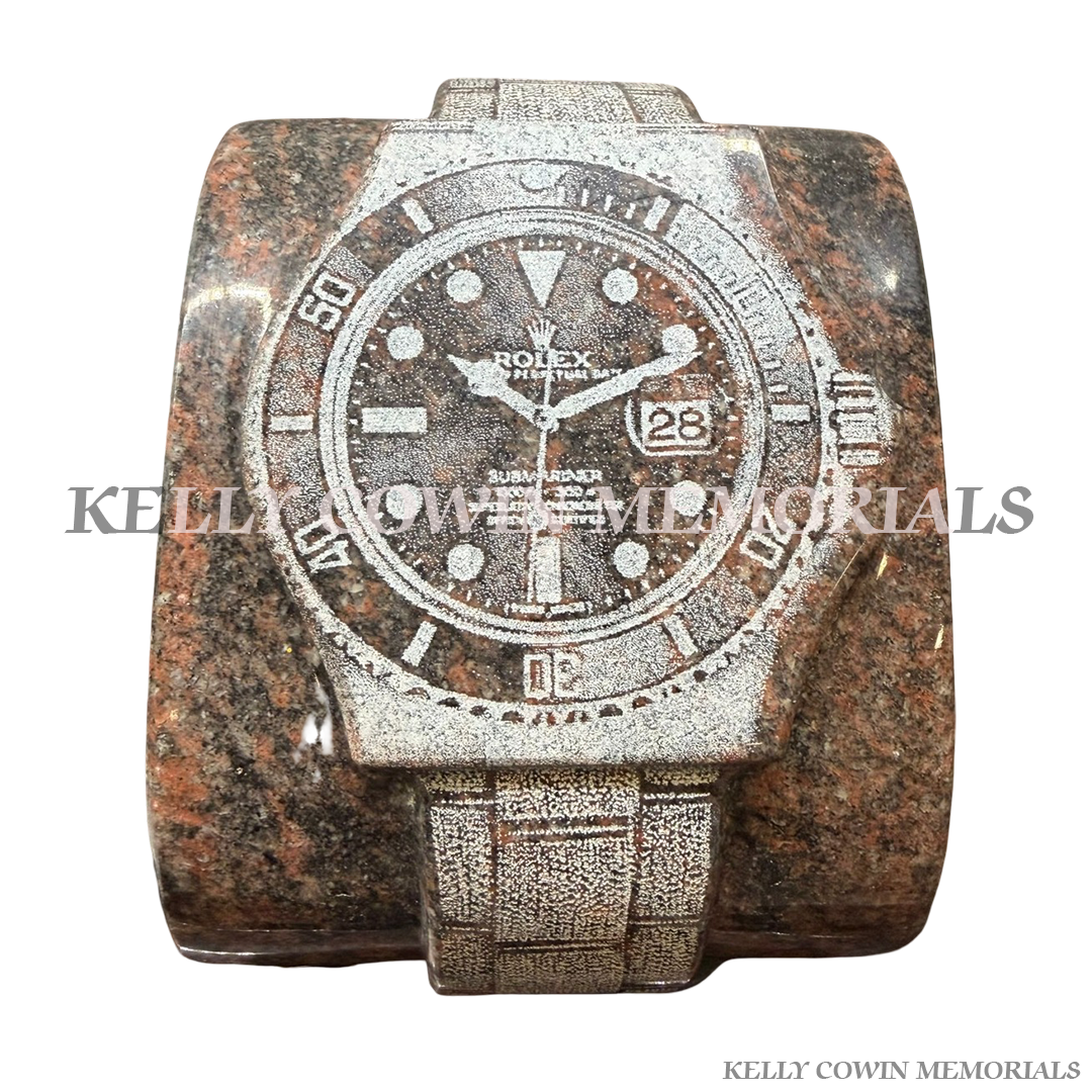 Pandora Granite Rolex Watch | Kelly Cowin Memorials Ireland