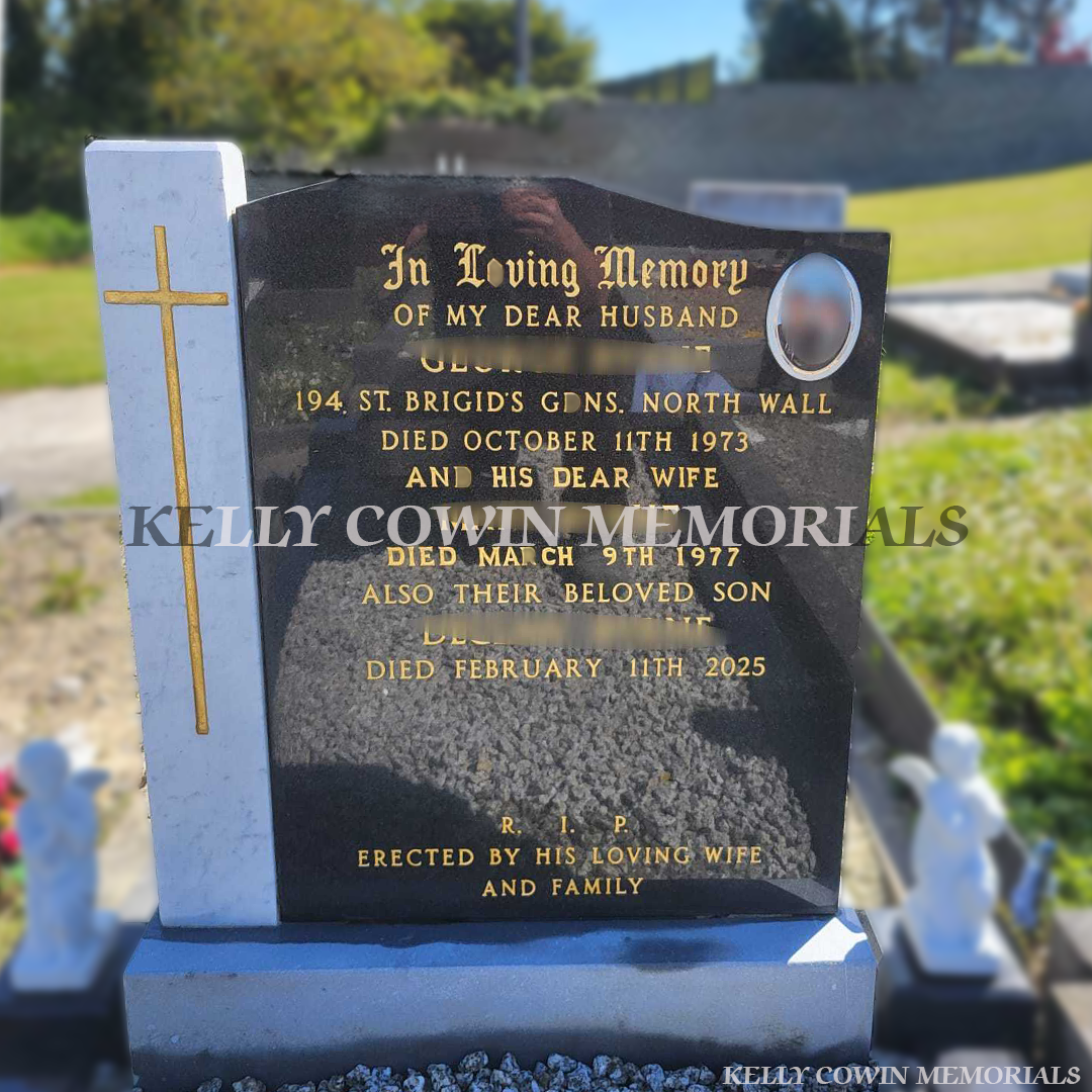 Headstone Restoration | Kelly Cowin Memorials Ireland