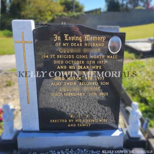 Headstone Restoration | Kelly Cowin Memorials Ireland