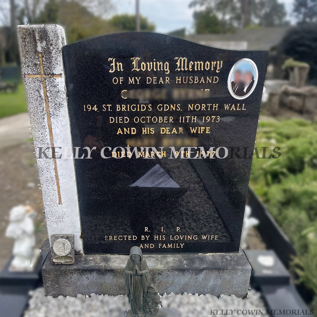 Headstone Restoration | Kelly Cowin Memorials Ireland