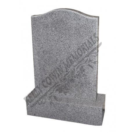 078 Ogee / Apex Shape Headstone + Base - Dublin Headstones - Glasnevin - Balgriffin - Fingal - Dardistown -  Kelly Cowin Memorials