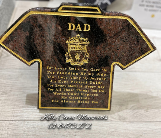 P004 - "Dad" Jersey Plaque