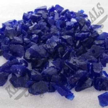 Cobalt Blue Glass Chippings - Dublin Headstones - Glasnevin - Balgriffin - Fingal - Dardistown -  Kelly Cowin Memorials