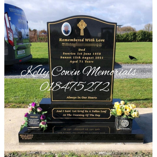 Headstone 065 - Dublin Headstones - Glasnevin - Balgriffin - Fingal - Dardistown -  Kelly Cowin Memorials