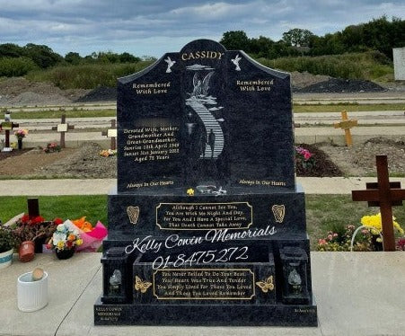 Headstone 088 - Dublin Headstones - Glasnevin - Balgriffin - Fingal - Dardistown -  Kelly Cowin Memorials