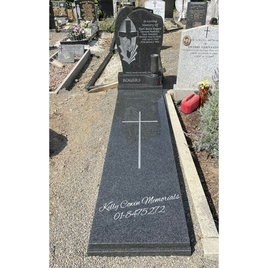 Headstone 107 - Dublin Headstones - Glasnevin - Balgriffin - Fingal - Dardistown -  Kelly Cowin Memorials