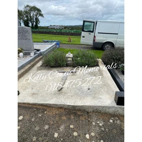 Grave Renovation 013 - Dublin Headstones - Glasnevin - Balgriffin - Fingal - Dardistown -  Kelly Cowin Memorials