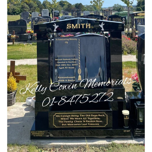 Headstone 079 - Dublin Headstones - Glasnevin - Balgriffin - Fingal - Dardistown -  Kelly Cowin Memorials