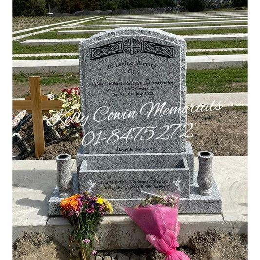 Headstone 081 - Dublin Headstones - Glasnevin - Balgriffin - Fingal - Dardistown -  Kelly Cowin Memorials