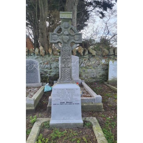 Grave Renovation 007 - Dublin Headstones - Glasnevin - Balgriffin - Fingal - Dardistown -  Kelly Cowin Memorials
