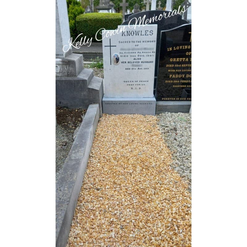 Grave Renovation 004 - Dublin Headstones - Glasnevin - Balgriffin - Fingal - Dardistown -  Kelly Cowin Memorials